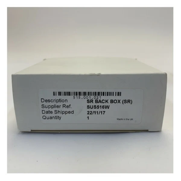 Tyco SUS516W Boîte d'encastrement électrique / Boîte arrière pour point d'appel manuel