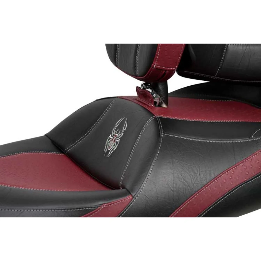 Siège double Noir avec trim imitation Autruche de couleur inclus Dossier chauffeur et Passager pour votre RT 2010 - 2019 d...
