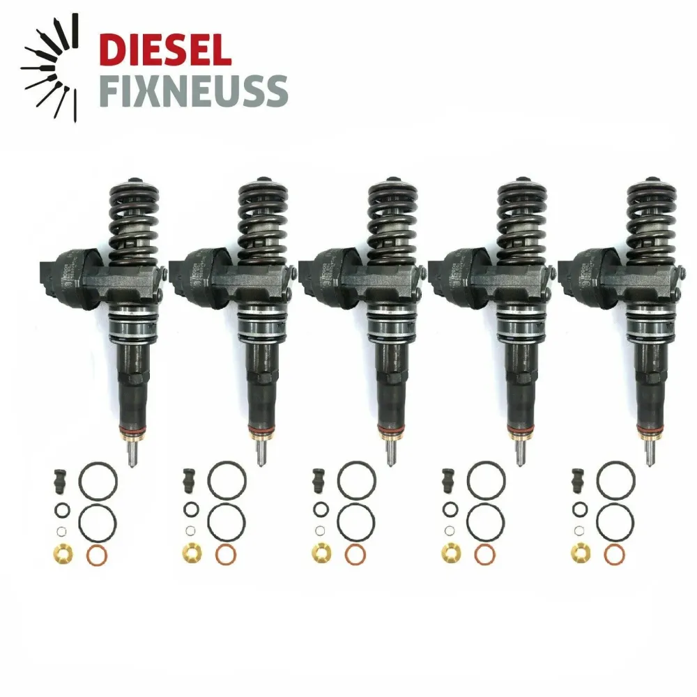 5x unité de buse de pompe BOSCH VW T5 Tourareg 2.5 TDI 0414720210 AXD