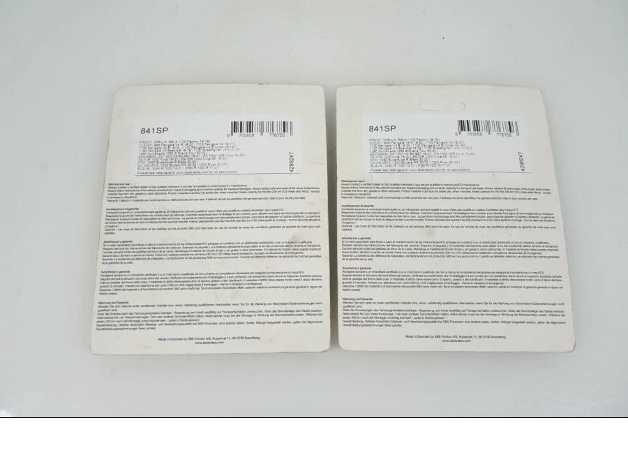 Plaquettes de frein Universal