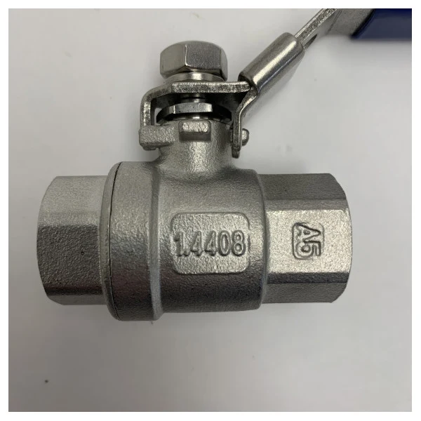 Vanne à bille en acier inoxydable DN15 PN63