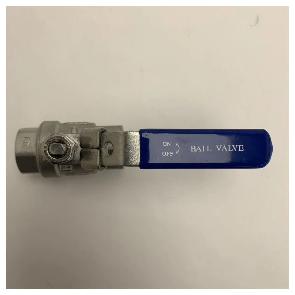 Vanne à bille en acier inoxydable DN15 PN63