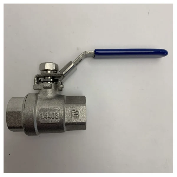 Vanne à bille en acier inoxydable DN15 PN63