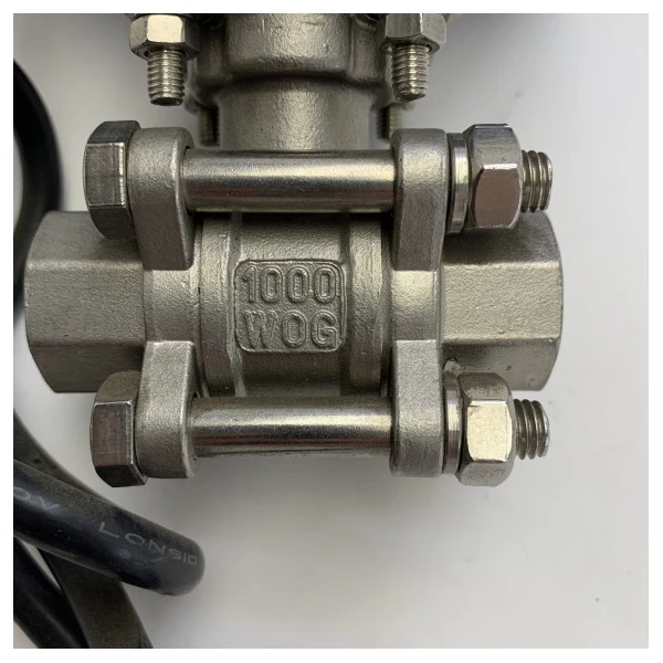 Vanne à boule électrique marine Vetus MV12A1/2 12V | Acier inoxydable - MV12A1/2