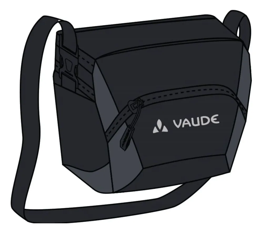 VAUDE OnTour Box L sac Klickfix ready noir