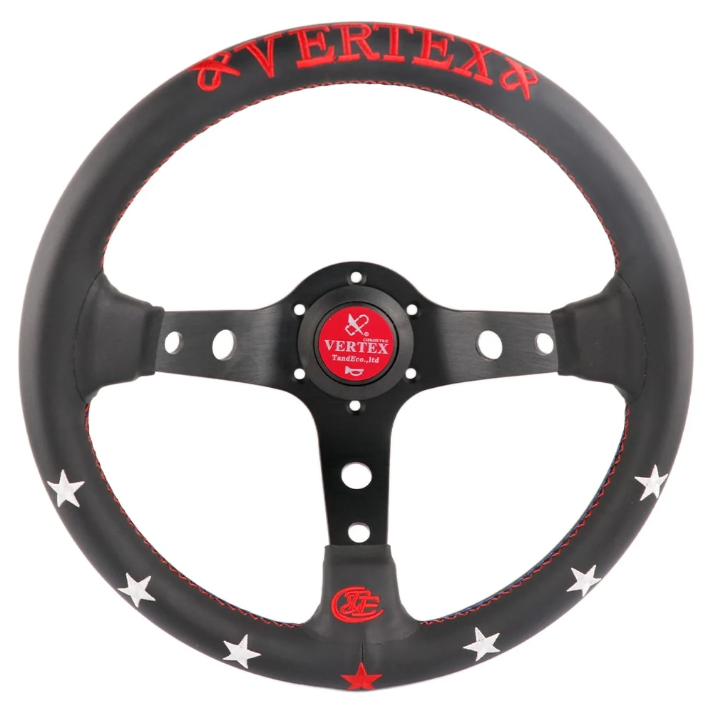 VERTEX style - Volant sportif en cuir
