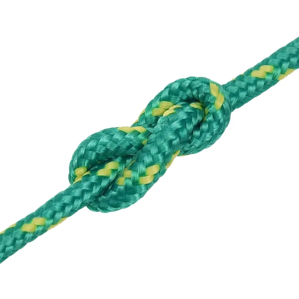 vidaXL Corde de bateau Vert 5 mm 500 m Polypropylène