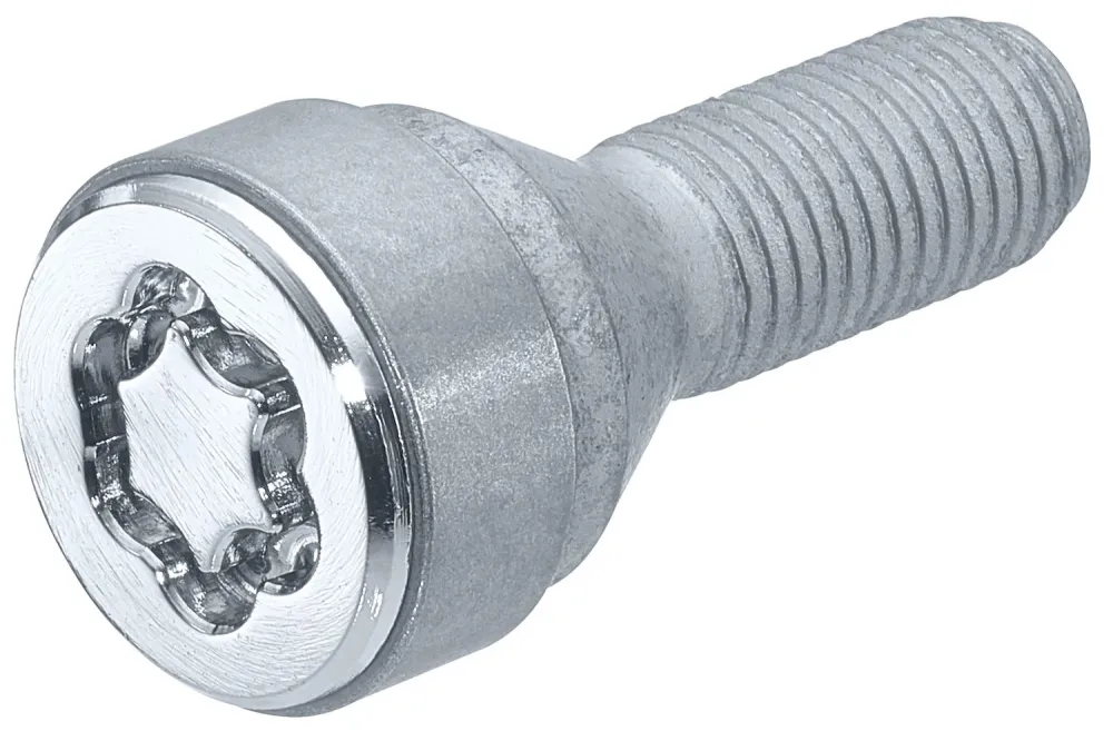 4 VIS ANTIVOL SL MCGARD M12X1.25/ 60°/ LONG. 30.5MM/ Ø19MM