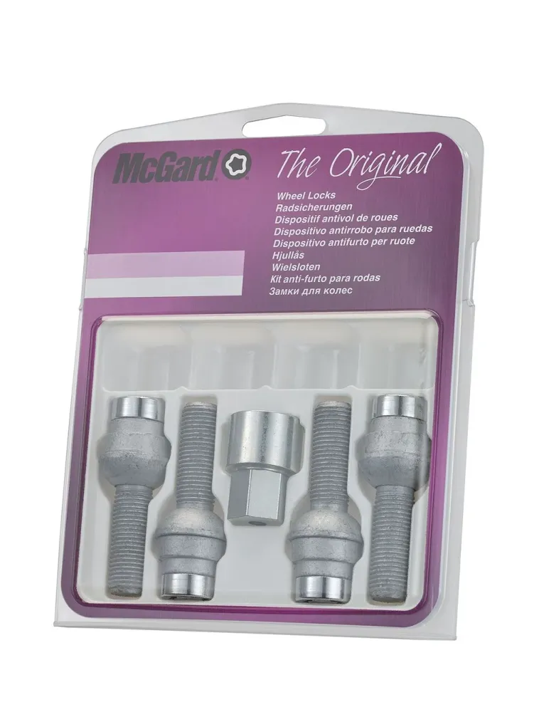 4 VIS ANTIVOL SU MCGARD M14X1.5 / R14 / LONG 37.1MM / Ø17MM