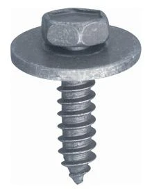 VIS À TÔLE TÊTE HEXAGONALE AVEC RONDELLE ST 4,8 x 19 mm DIN 7976 BOUCLIER ET CARTER D'AILE / PARE-BOUE