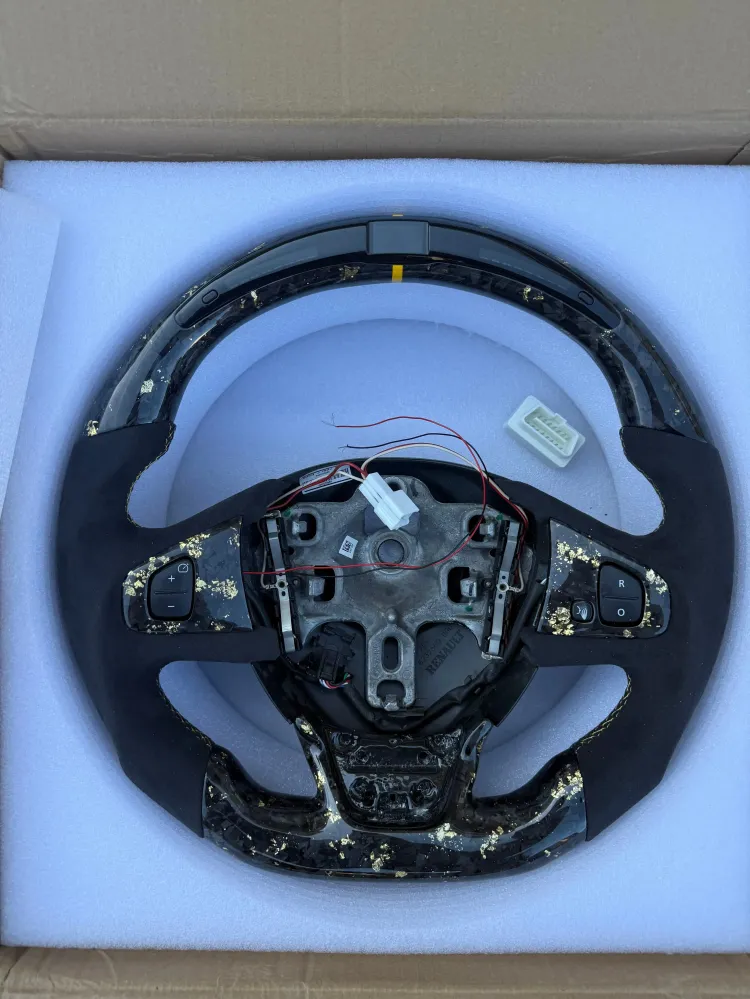 Volants Carbone LED Shiftlight – Clio 4 RS