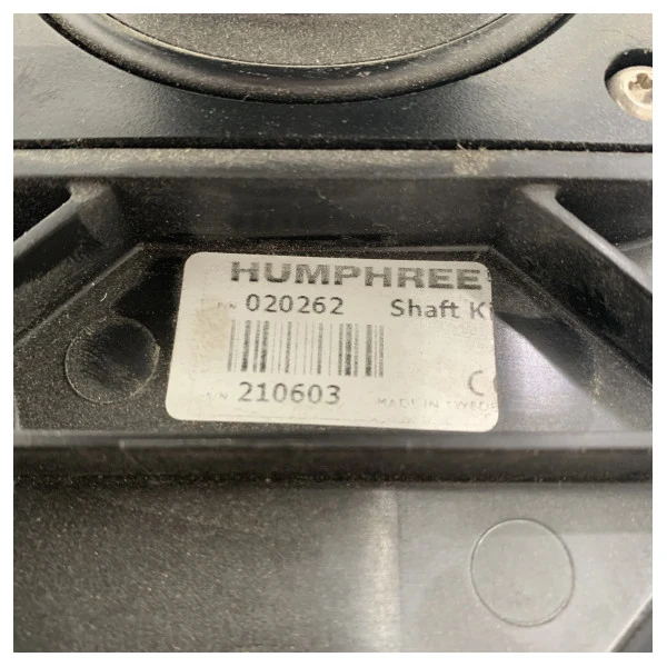 Volvo Penta Humphree 600 interceptor tab noir - 020262