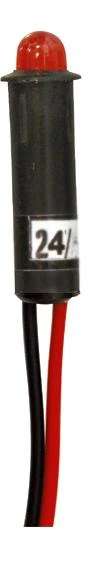 VOYANT LUMINEUX VERT Ø 6,5 mm 24/28V À LED