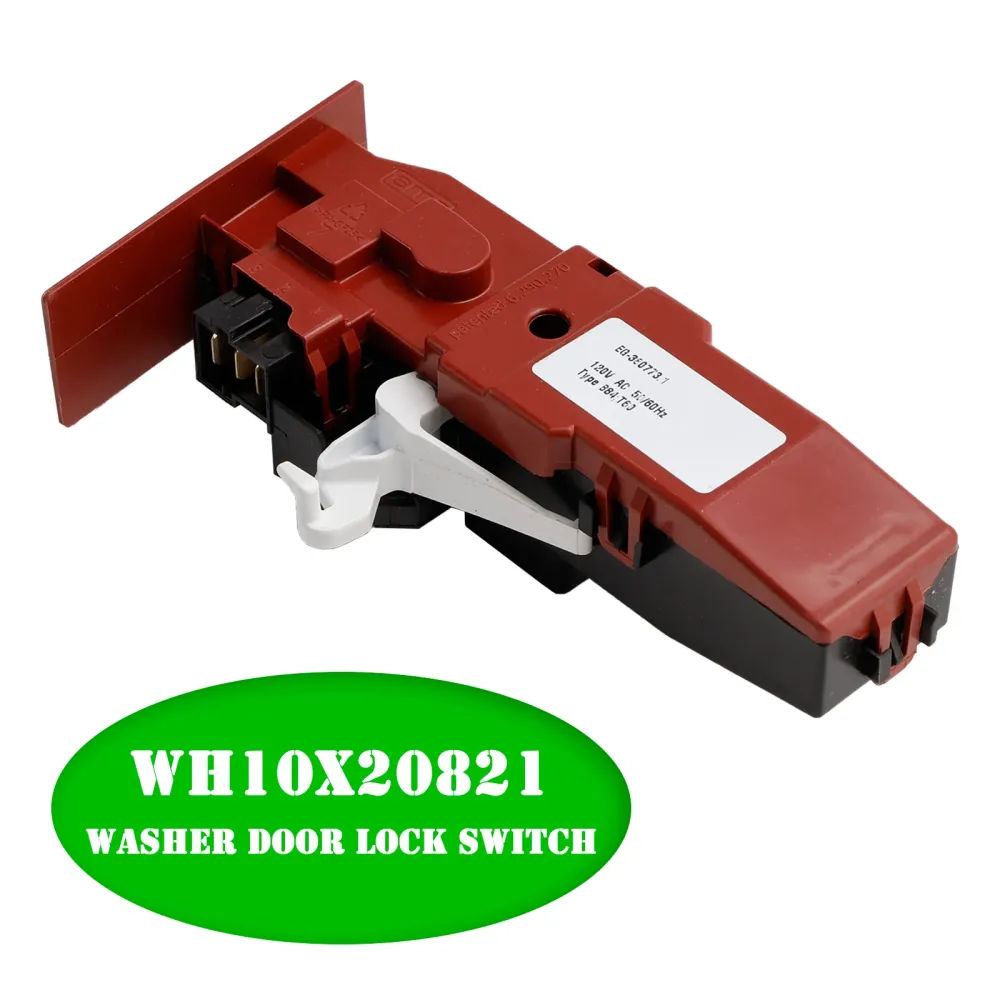 WH10X20821 interrupteur de verrouillage de porte de rondelle pour GE 00648526 4120986 AP5958532 PS11699522