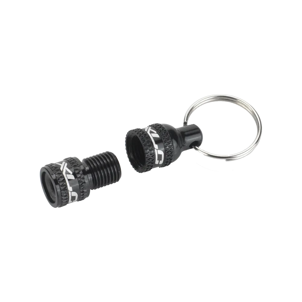 XLC adaptateur de valve AV vers DV/SV noir/noir