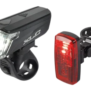 XLC Capella CL-S20 kit d'éclairage StVZO noir/rouge