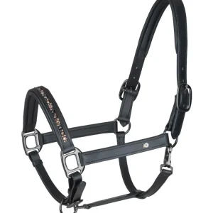 X-Line Crystal Licol en cuir Black/Grey C