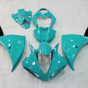 Amotopart 2009-2011 Yamaha YZF 1000 R1 Kit de carénage turquoise brillant