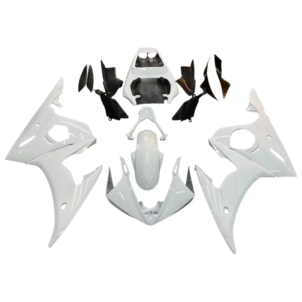 Kit de carénage blanc Amotopart 2005 Yamaha R6