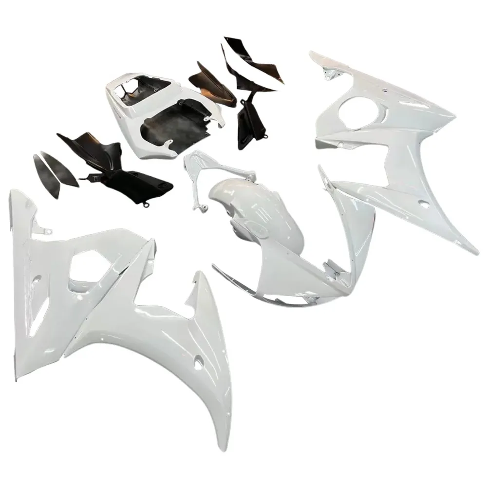 Kit de carénage blanc Amotopart 2005 Yamaha R6