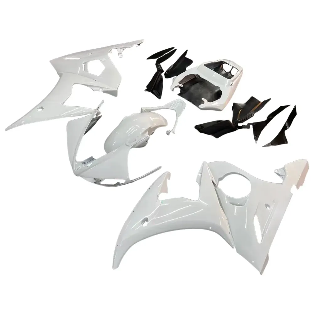 Kit de carénage blanc Amotopart 2005 Yamaha R6