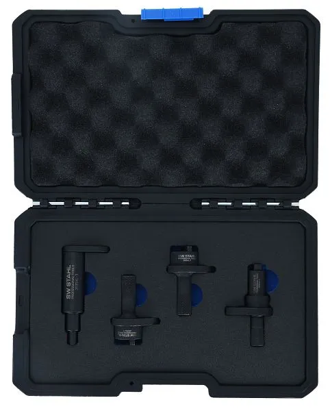 Jeu d'outils de réglage moteur SW-Stahl VAG pour les travaux de réparation sur les moteurs VAG de 12 litre avec t...