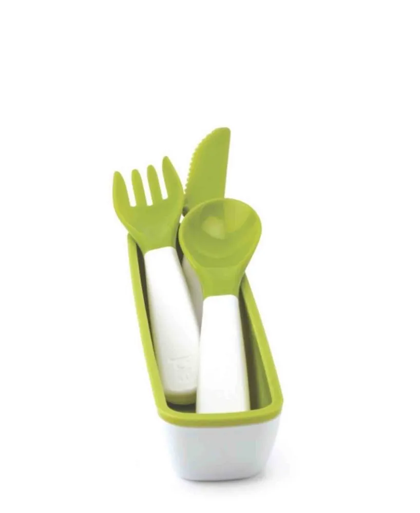 Joie Msc Cutlery On Go 4 Piece - Vert olive