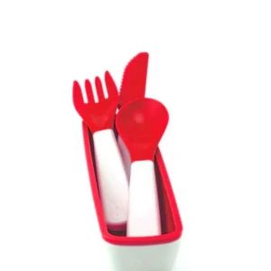 Racing Joie Msc Cutlery On Go 4 Piece - Red