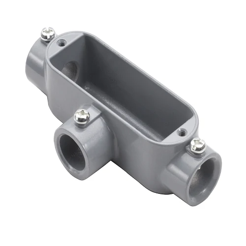 2" EMT T-Type Conduit Bodies Set Screw ET6 (Pack 8) - Compatibilité Directe Véhicule Utilitaire