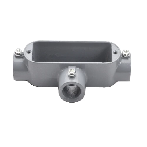 2" EMT T-Type Conduit Bodies Set Screw ET6 (Pack 8) - Compatibilité Directe Véhicule Utilitaire