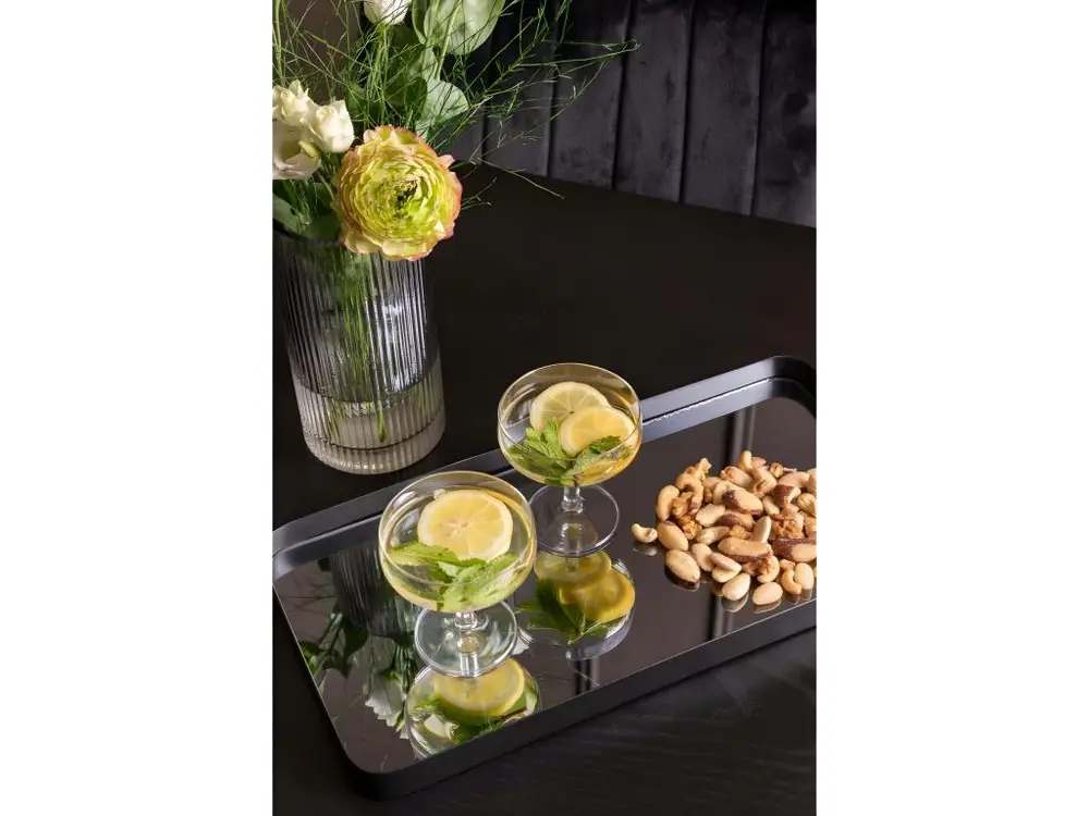Bac de tri Plateau rectangulaire en verre Mirage