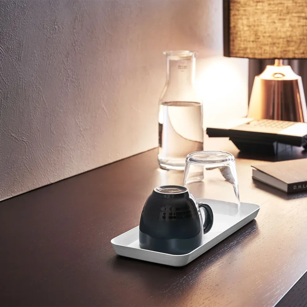 Plateau rectangulaire multi-usage Yamazaki avec garantie 10 ans