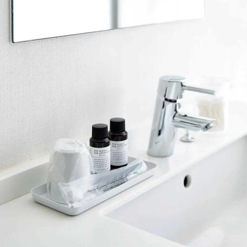 Plateau rectangulaire multi-usage Yamazaki avec garantie 10 ans
