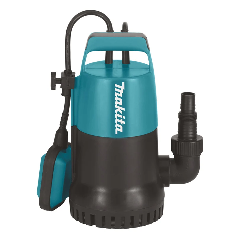 Pompe vide-cave à eau claire MAKITA PF0300 300 W Kit complet 12 pièces
