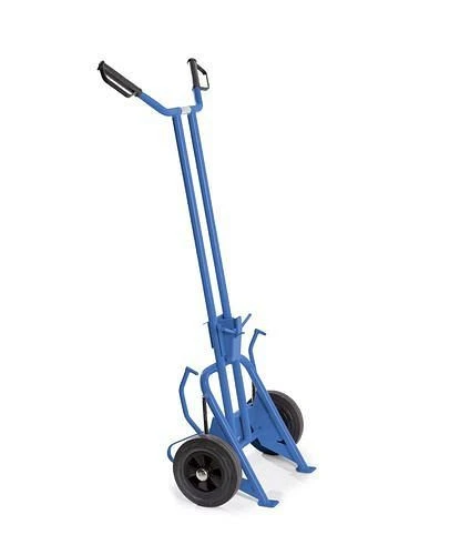 Cric de transport de fûts DENIOS FTH 1 en acier peint pour fûts en acier de 50 à 200 l 128-406 commander à bas prix