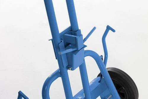Cric de transport de fûts DENIOS FTH 1 en acier peint pour fûts en acier de 50 à 200 l 128-406 commander à bas prix