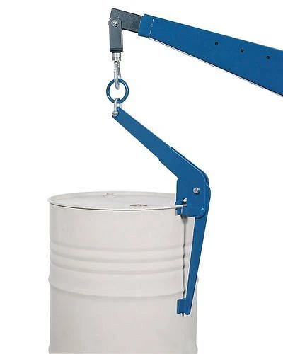 Pince à fûts DENIOS FZ-S en acier pour le levage vertical de fûts ondulés de 200 litres 115-266 commander à bas prix