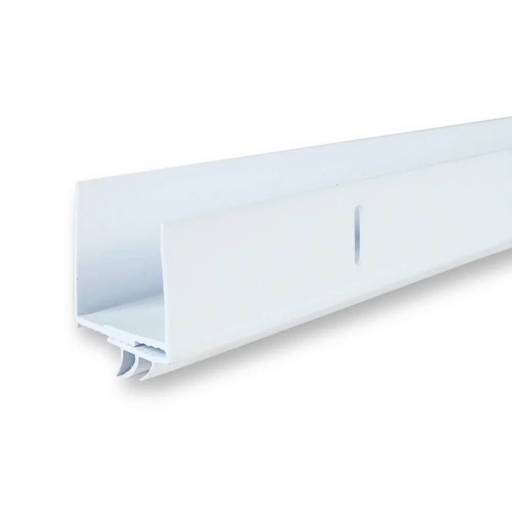 Bas de porte en ''U'' ajustable en vinyle avec ailette en vinyle 36 po avec garantie 1