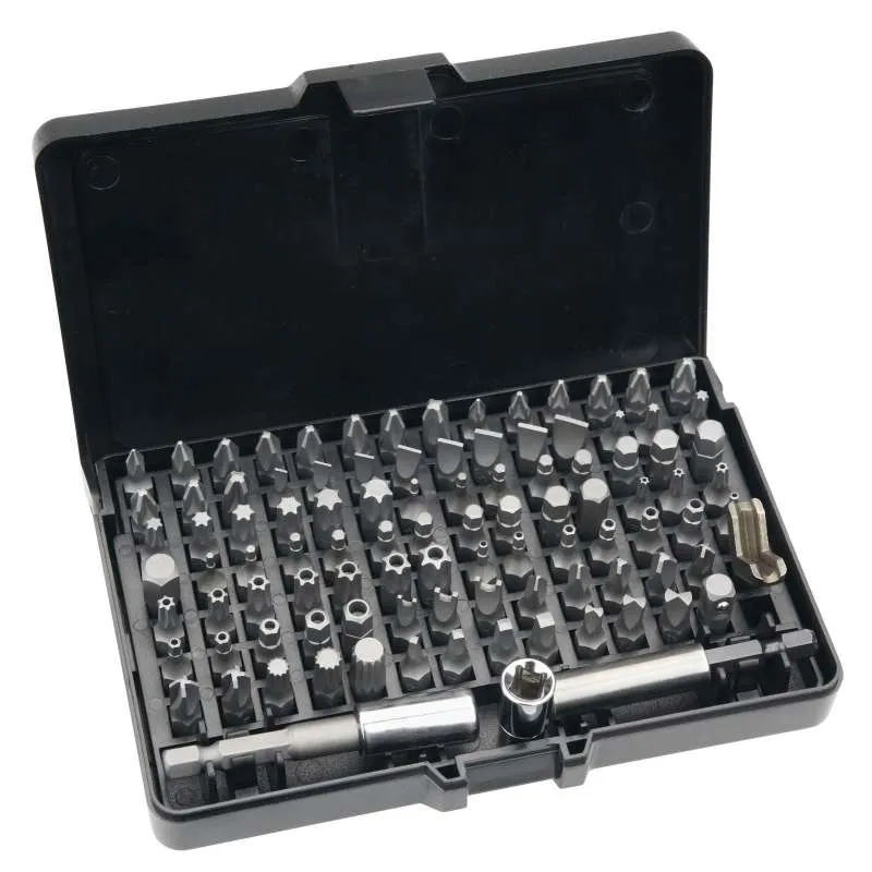 Coffret Embouts de Vissage + 2 Porte-Embouts Magnétiques 1/4 NEO TOOLS 06-104 - 99 Pièces - 22mm/25mm/28mm