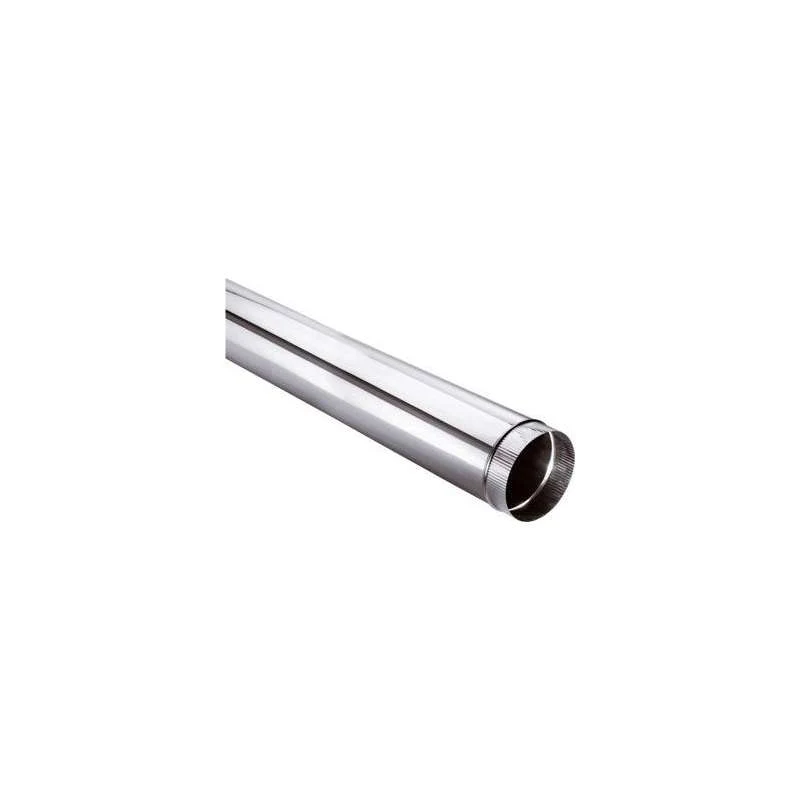 Couvre-selle imperméable Tuyau droit 1 mètre élémentaire paroi aluminé fuel SOVELOR