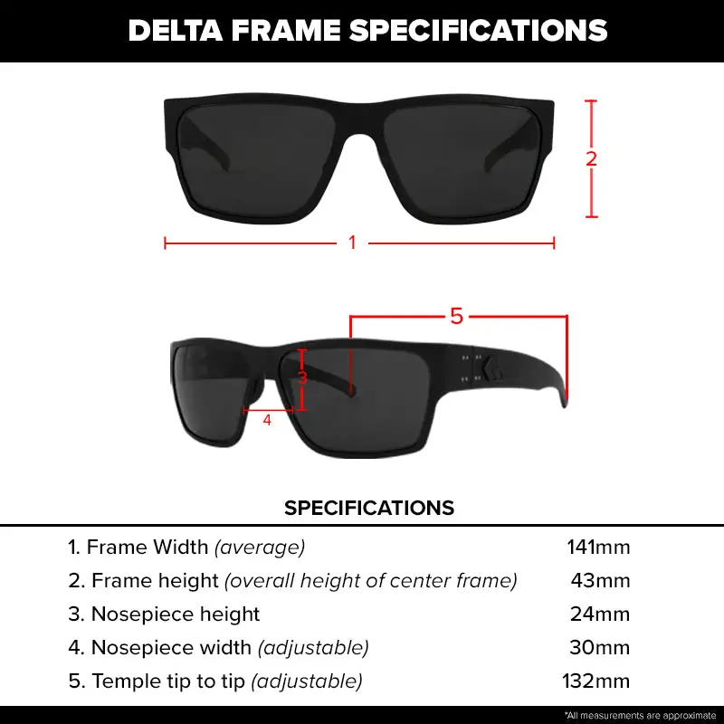 DELTA MILSPEC BALLISTIC, noir jais anodized, black Logo, photochromic w/ avec Garantie
