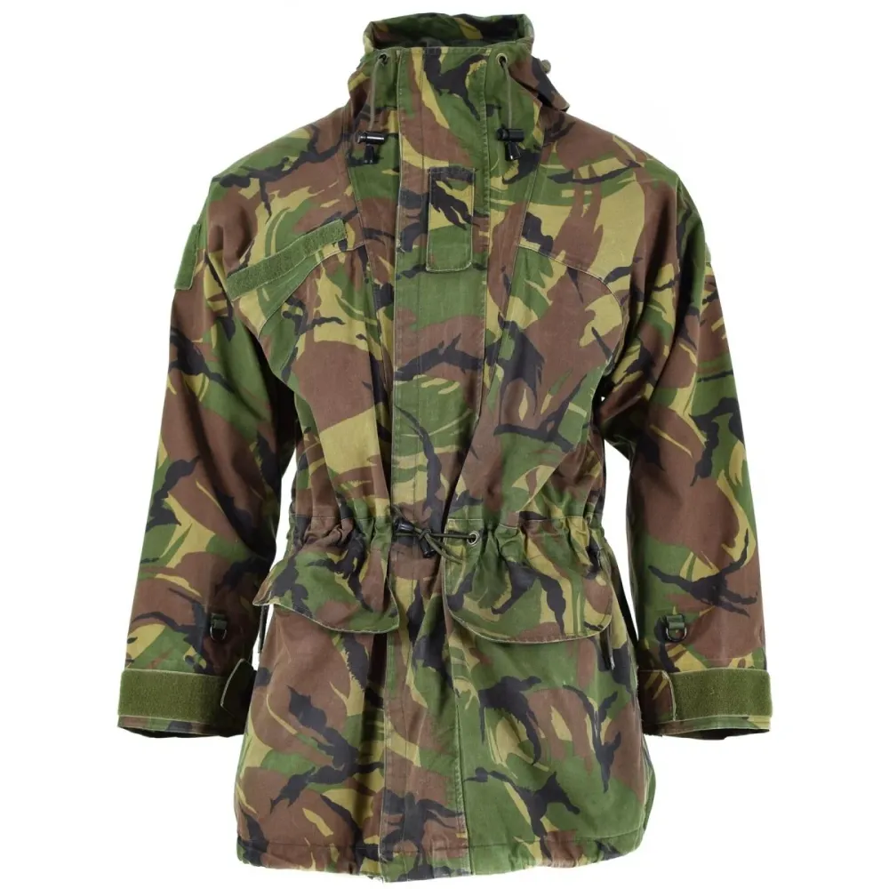 Protège-mains Véritable veste de combat de l'armée néerlandaise DPM goretex imperméable camouflage surplus parka