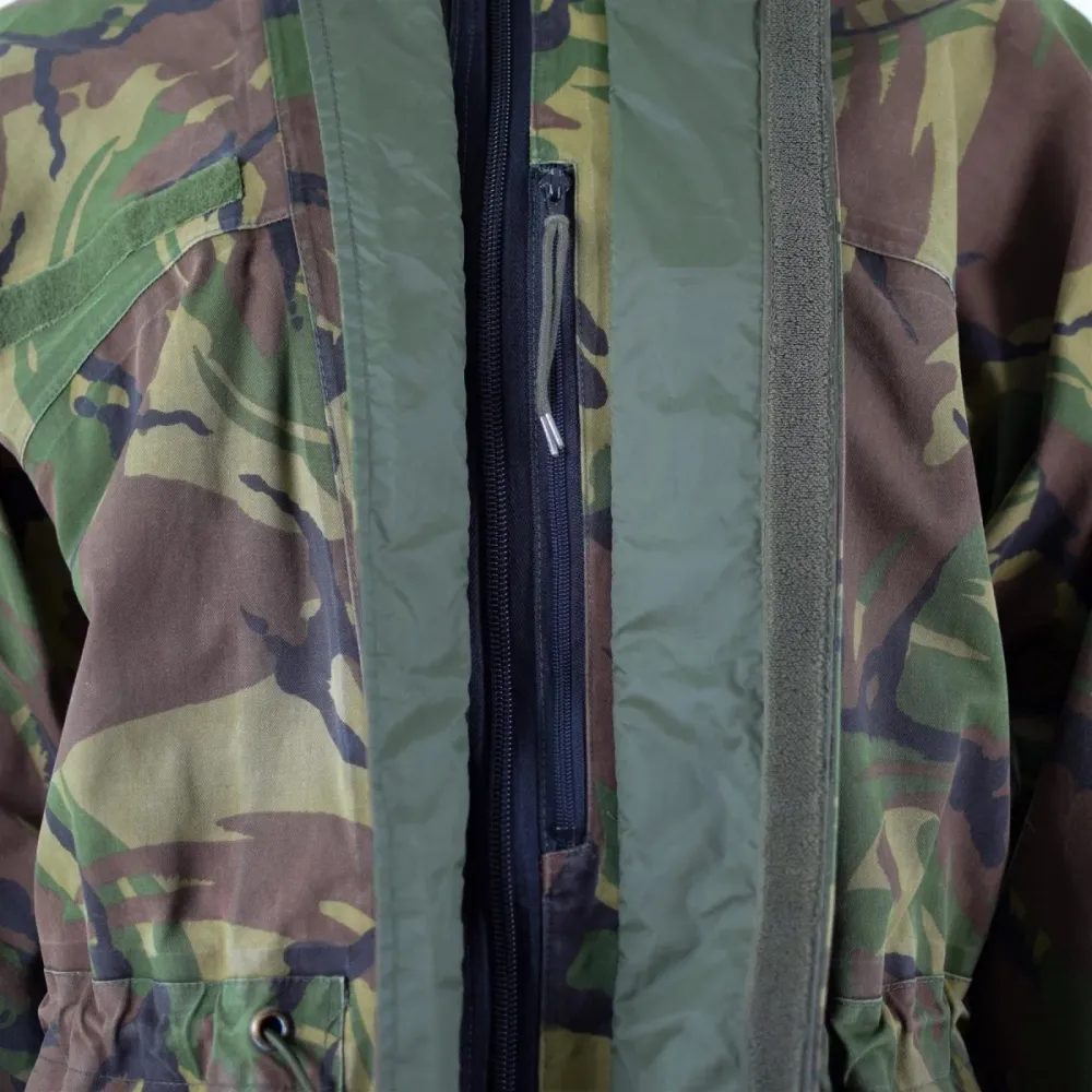 Protège-mains Véritable veste de combat de l'armée néerlandaise DPM goretex imperméable camouflage surplus parka