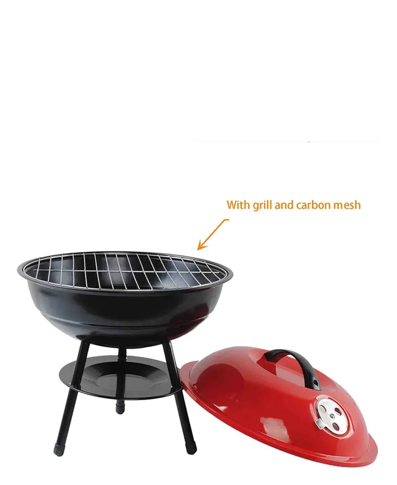 Racing Kitchen Life À emporter Charcoal Barbecue - Red & Black