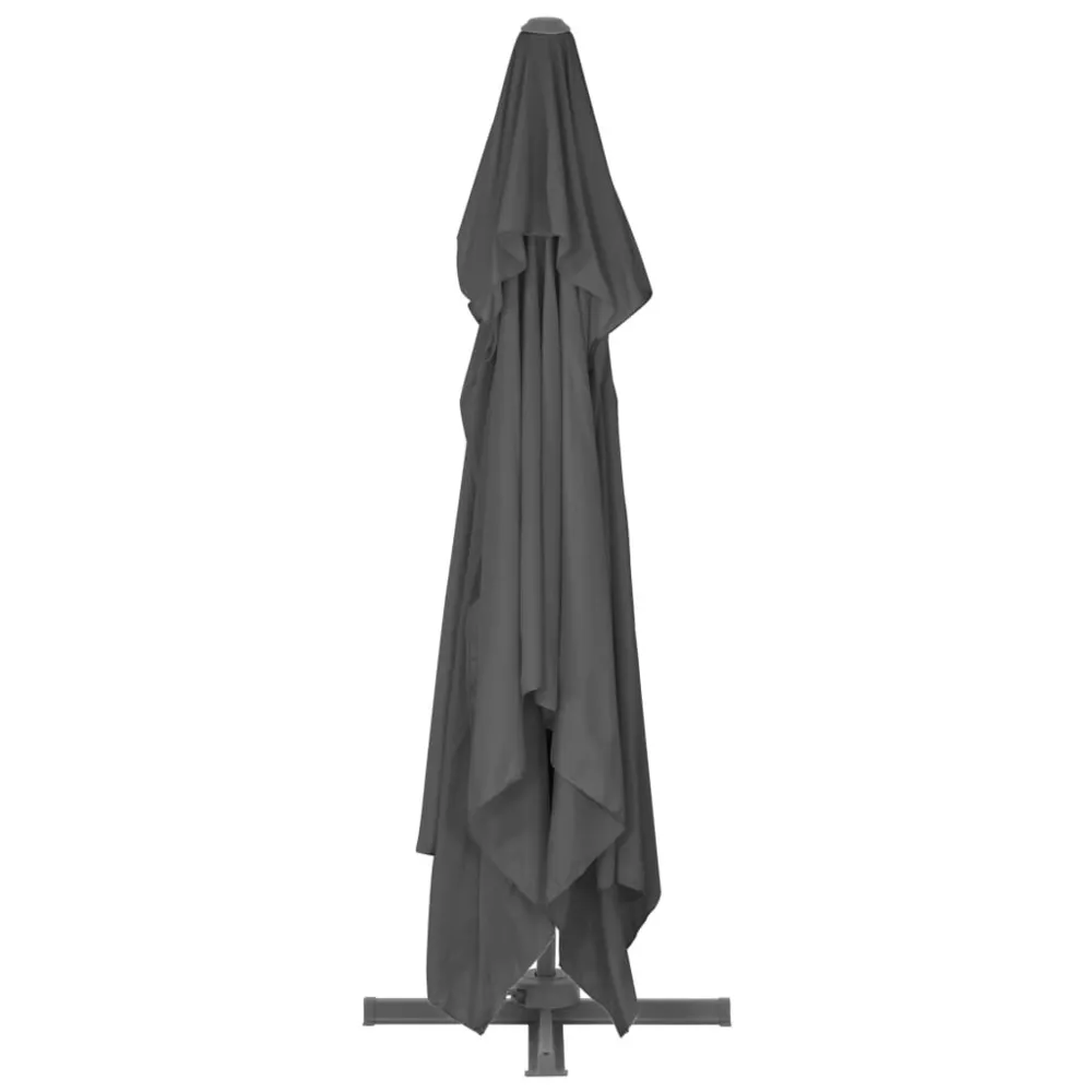 Rétroviseur sport Parasol de jardin en porte-à-faux et poteau en aluminium