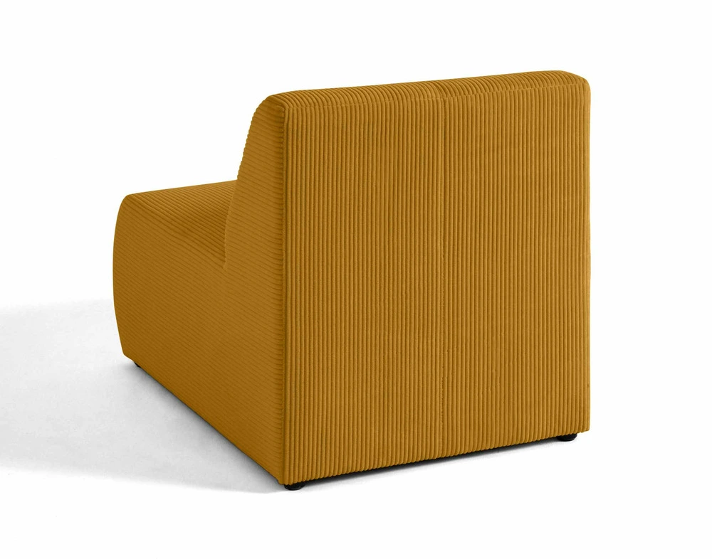 Sangle de fixation Onyx - fauteuil sans accoudoirs - en velours côtelé