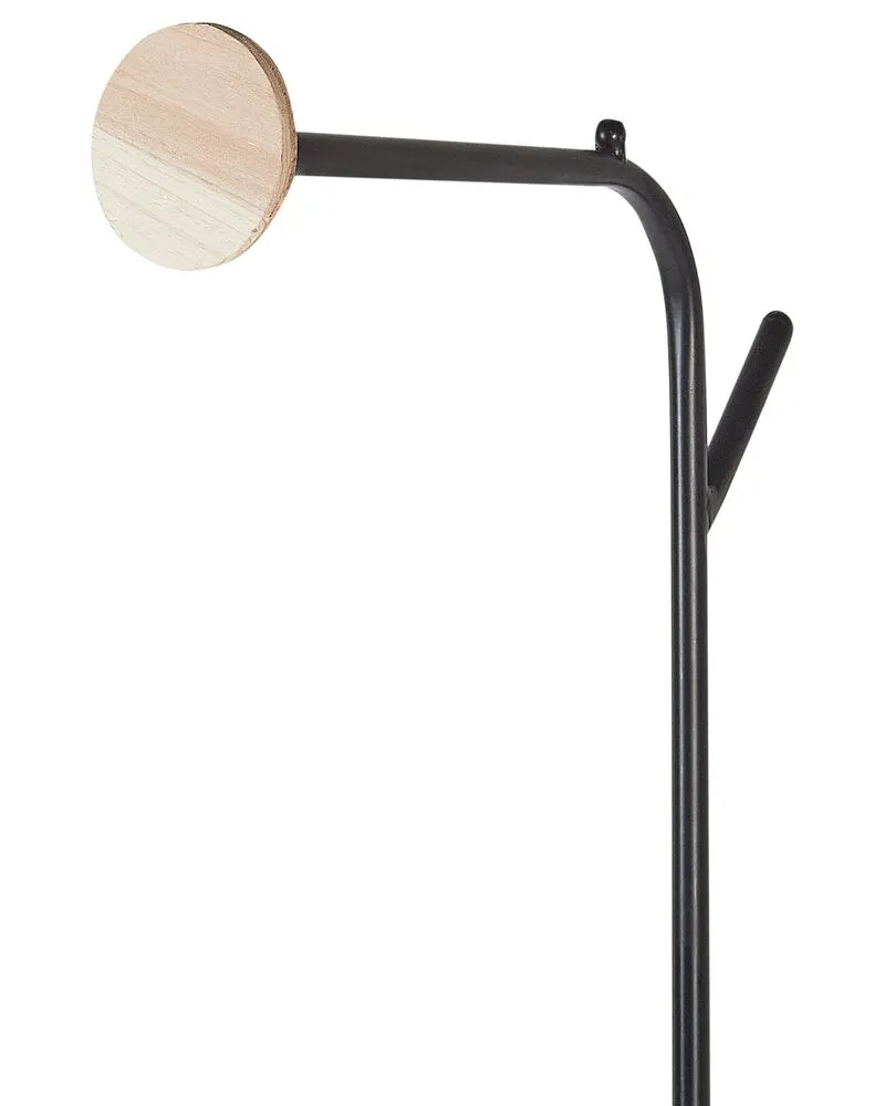 Sangle de fixation Porte-manteau en métal noir EUREKA