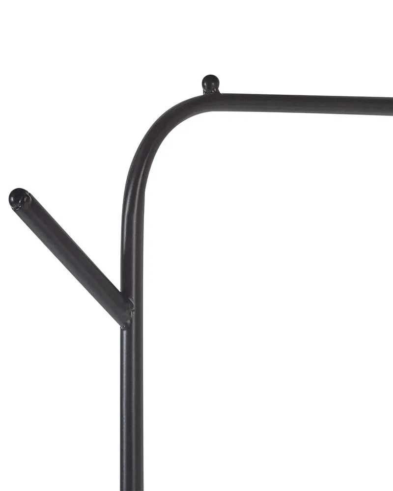 Sangle de fixation Porte-manteau en métal noir EUREKA