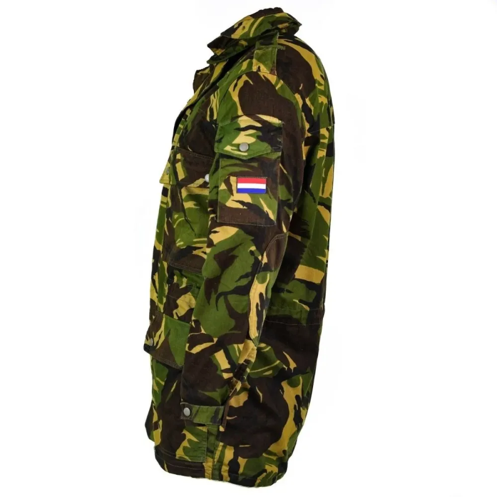 Support GPS moto Veste militaire originale de l'armée néerlandaise M65 parka militaire sans doublure Holland Military