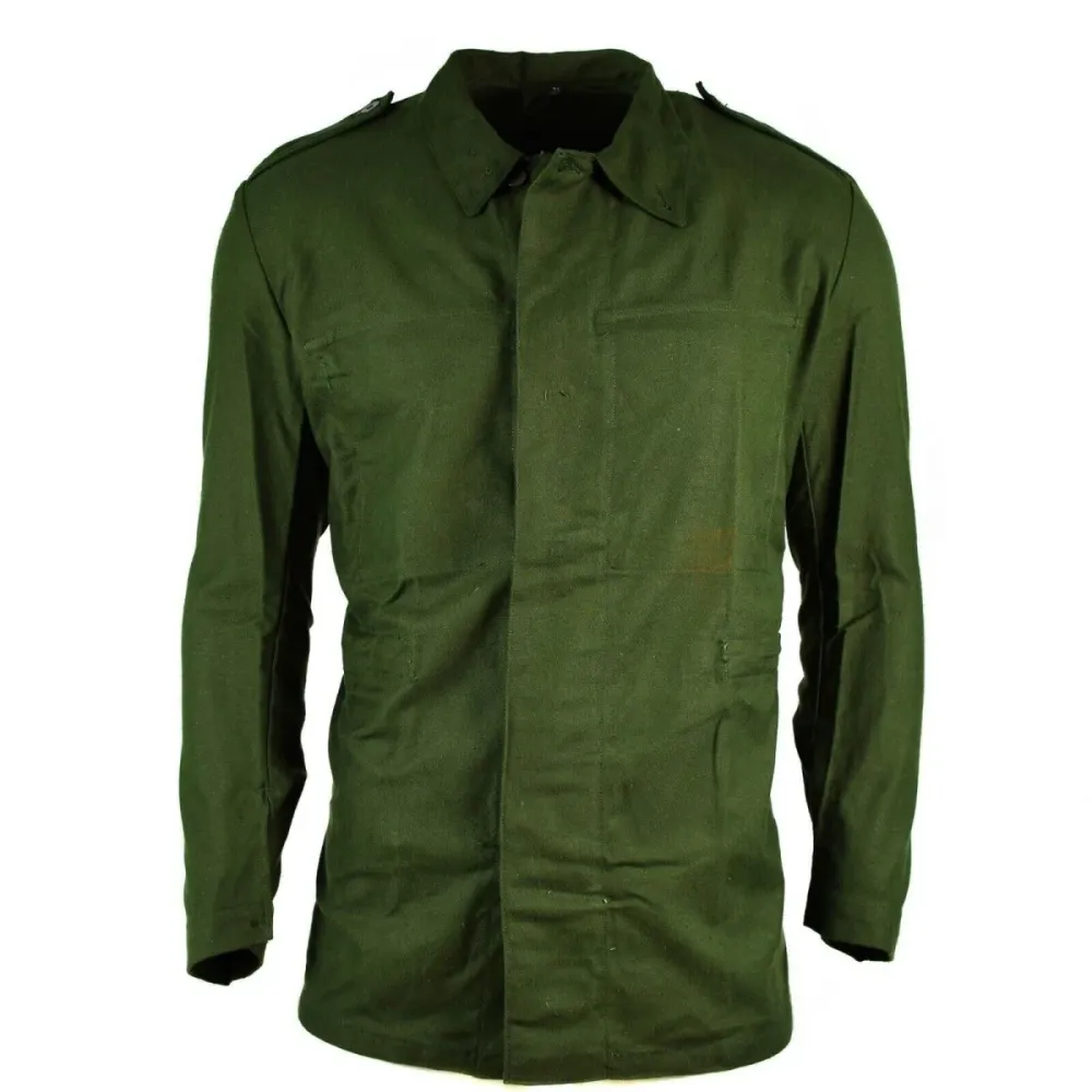 Veste de combat tactique verte de l'armée suédoise garanti, surplus militaire suédois avec garantie 1
